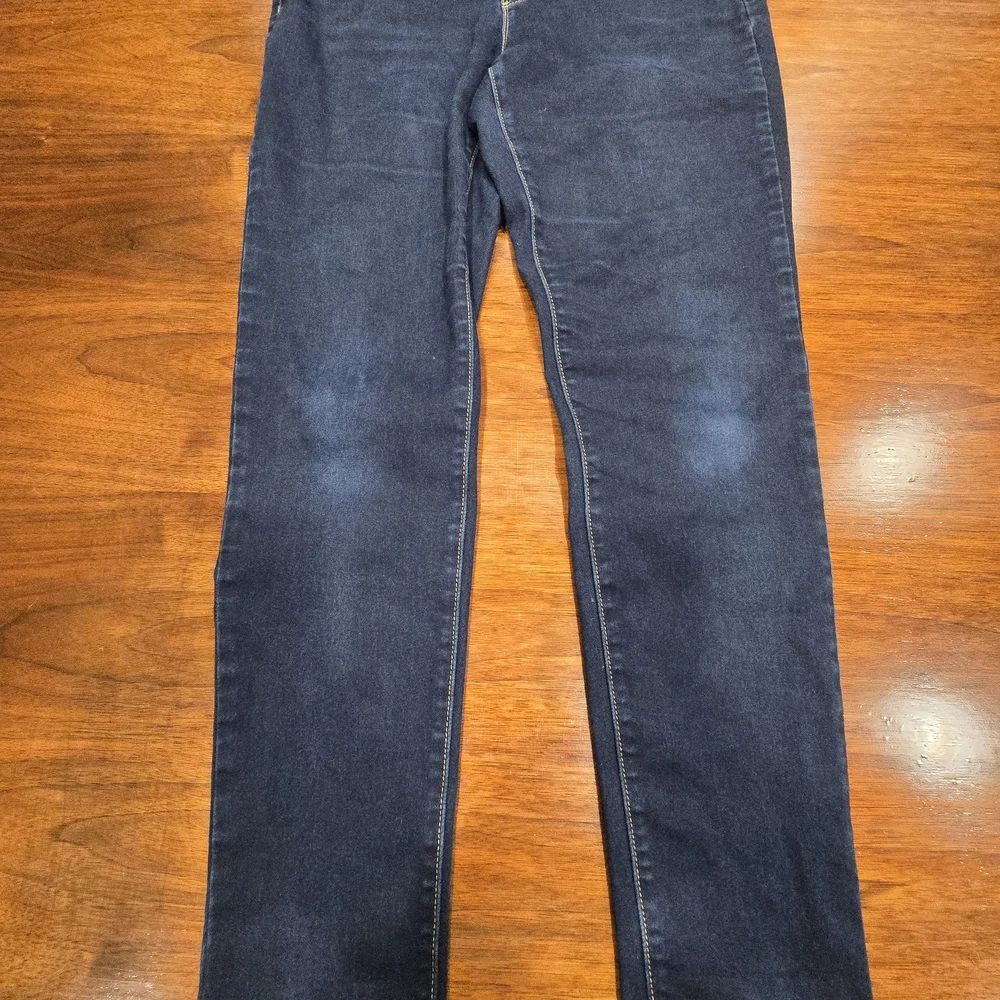 Michael Kors Dark Blue‎ Stretch Skinny Jeans Denim Zip size 10